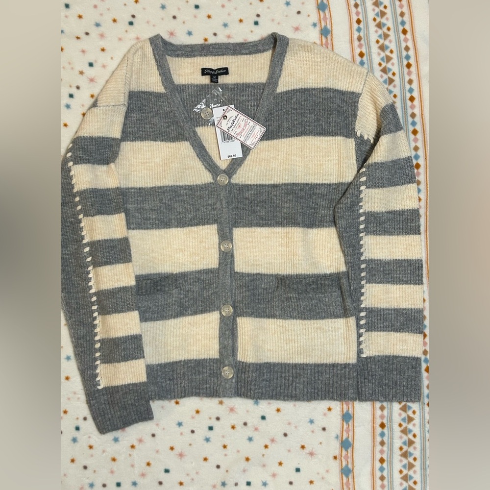 Brand New!! Flag & Anthem Sweater Cardigan Women’s Medium